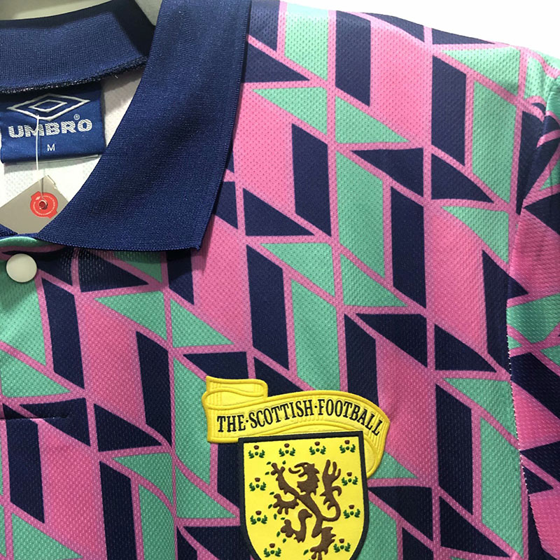 1988-1989 Scotland Away Retro Soccer Jersey