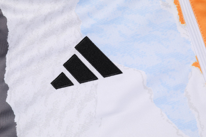 24-25 RMA White Kids Half Pull Tracksuit (童装)(半拉链)