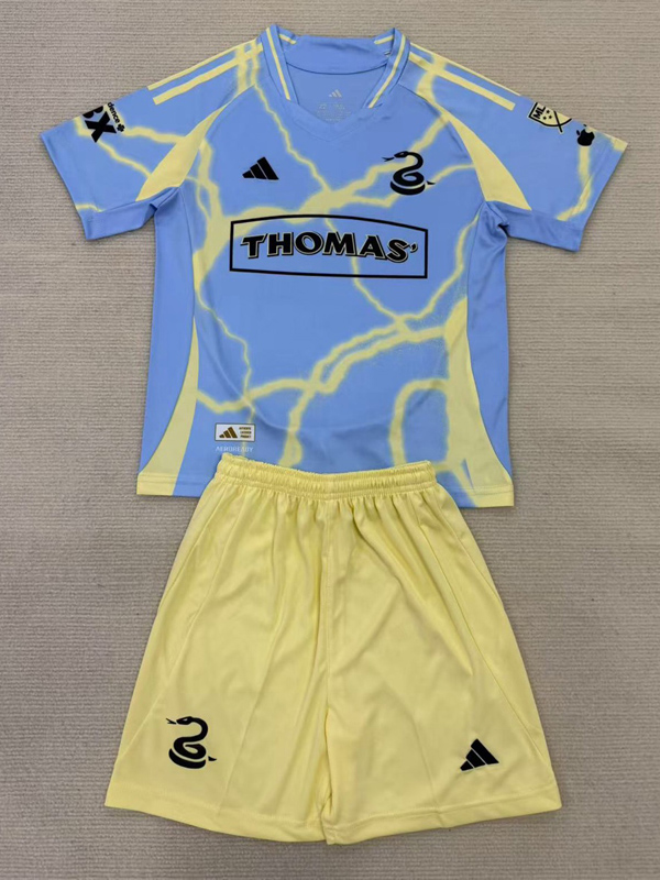 25-26 Philadelphia Union Home Kids Soccer Jersey (带章)