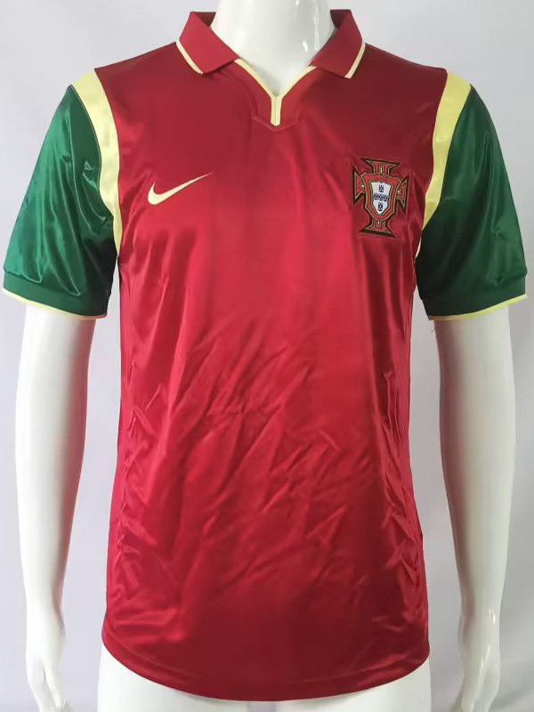 1999 Portugal Home Retro Soccer Jersey