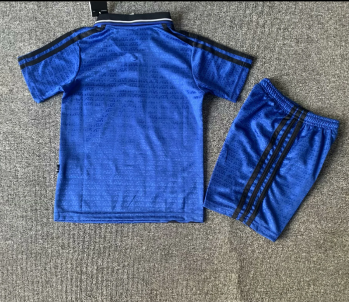 1998 Argentina Away Kids Retro Soccer Jersey