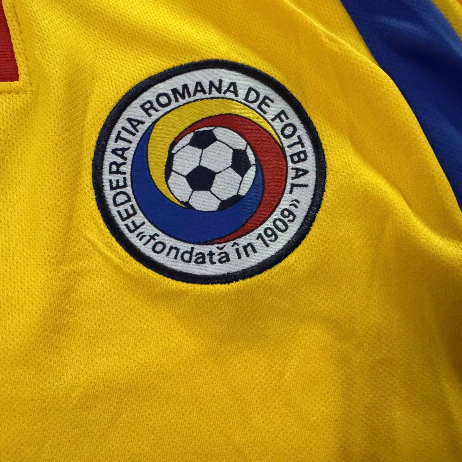 2000 Romania Yellow Retro Soccer Jersey