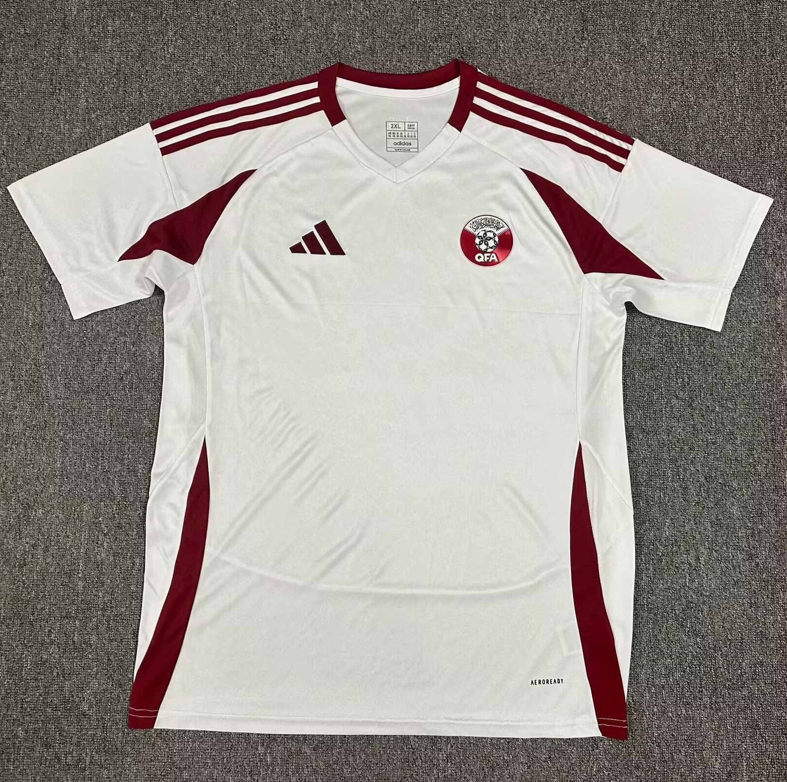 24-25 Qatar Away Fans Soccer Jersey