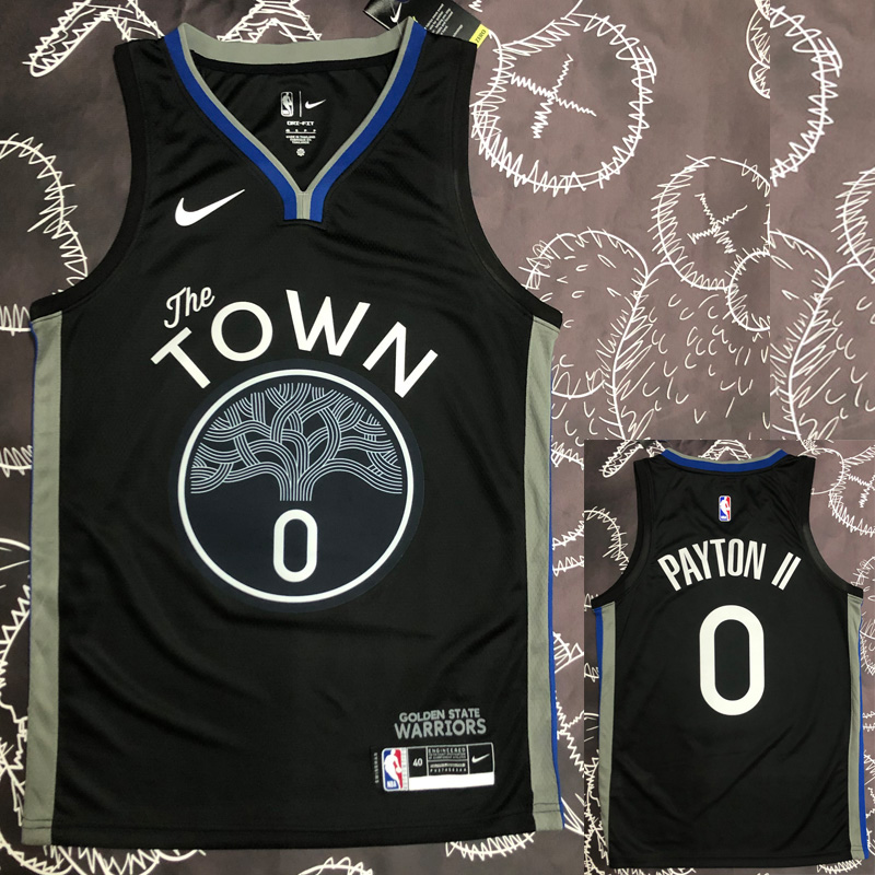 2020 Warriors PAYTON II #0 Black Grey Top Quali...