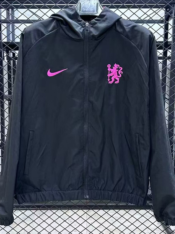 25-26 CHE Black Windbreaker