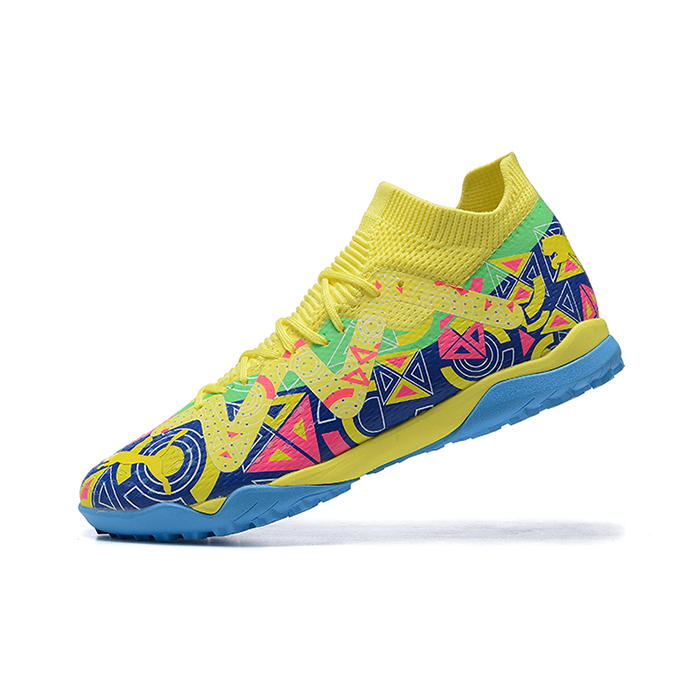 Ultra Ultimate TF Soccer Shoes-Yellow/Blue-8181660