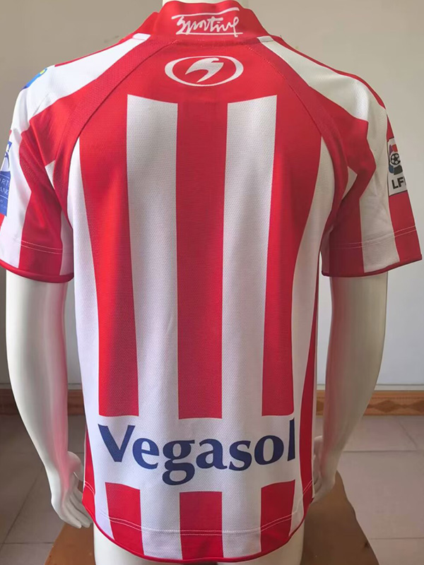 2008-2009  Gijon Home Retro Soccer Jersey