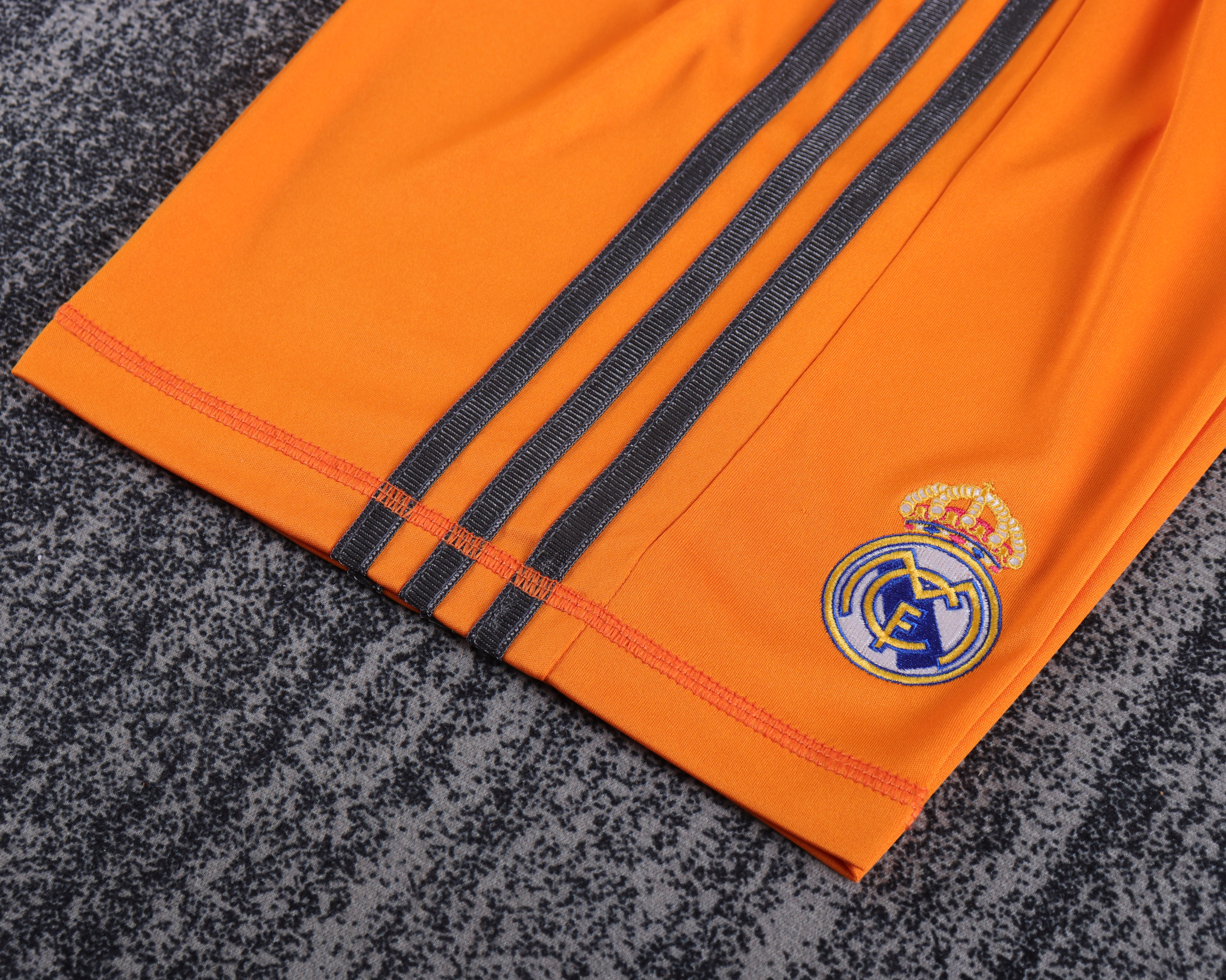 2013/2014 RMA Third Orange Kids Retro 1:1 Quality  Soccer Jersey