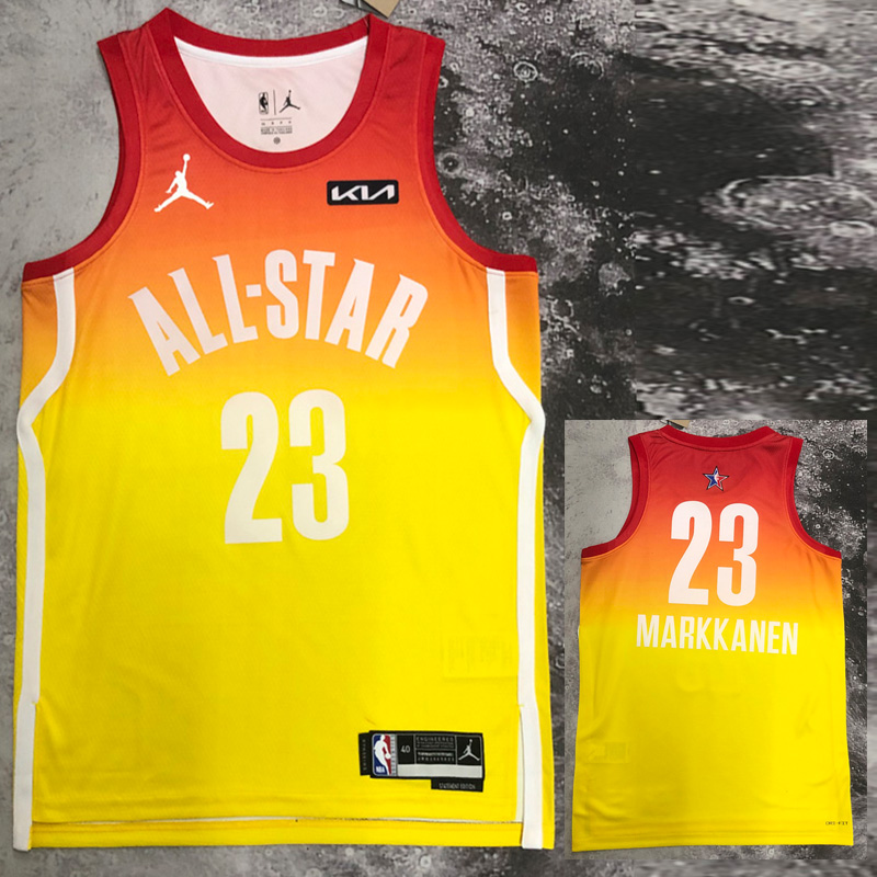 2023 ALL STAR MARKKANEN #23 Yellow Top Quality ...