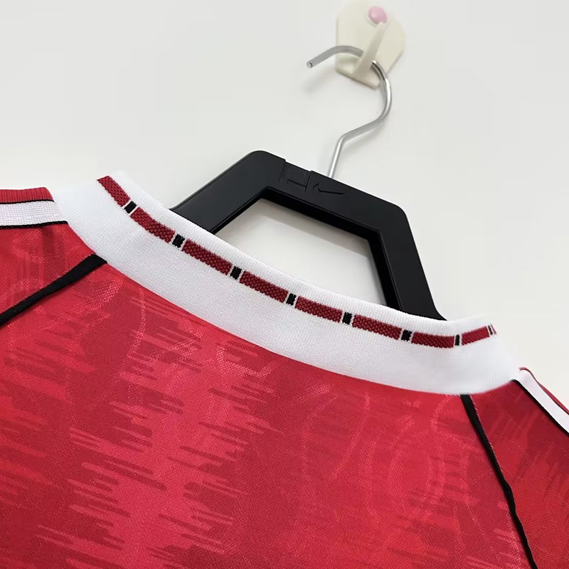 1990-1992 Man Utd Home Retro Soccer Jersey