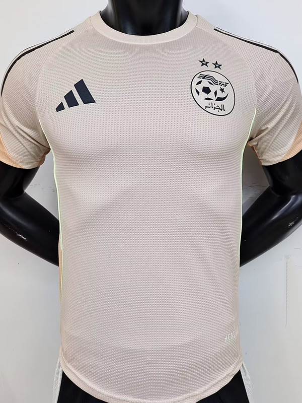 25-26 Algeria Khaki Player Version Training shirts #A38卡其