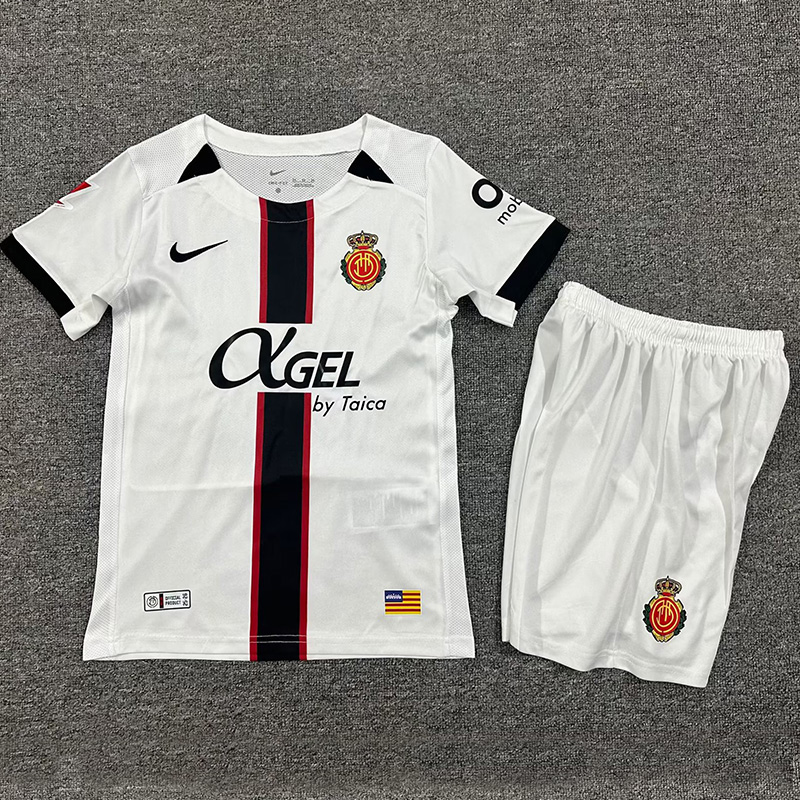 25-26 Mallorca Away Kids Soccer Jersey