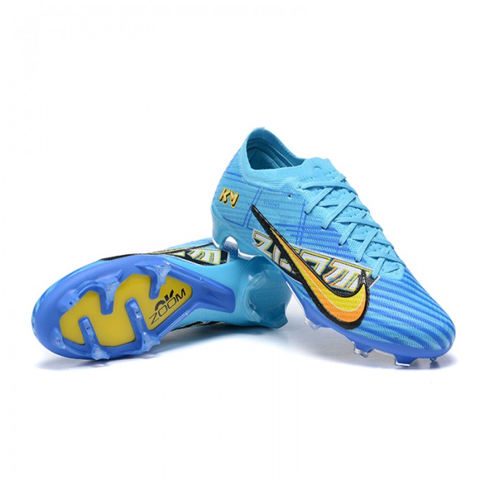 Air Zoom Mercurial Vapor XV Elite FG Soccer Shoes-Blue/Yellow-8703095
