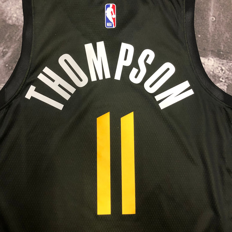 22-23 WARRIORS THOMPSON #11 Black City Edition ...