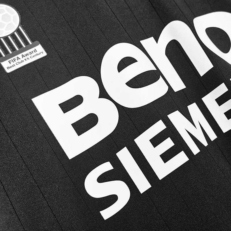 2006-2007 RMA Black Long Sleeve Retro Soccer Je...