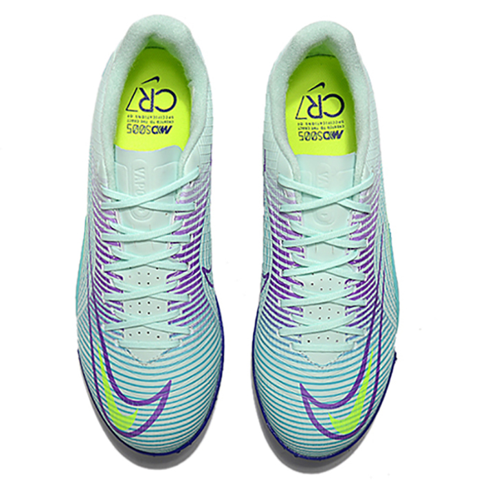 Vapor 14 Academy TF Soccer Shoes-Green/Blue-6422480