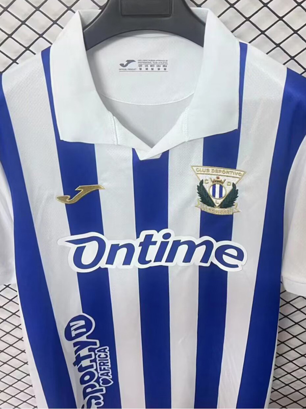 25-26 CD Leganes Home Fans Soccer Jersey