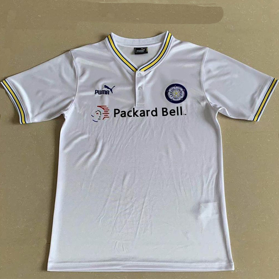 1997-1998 Leeds United Home Retro Soccer Jersey
