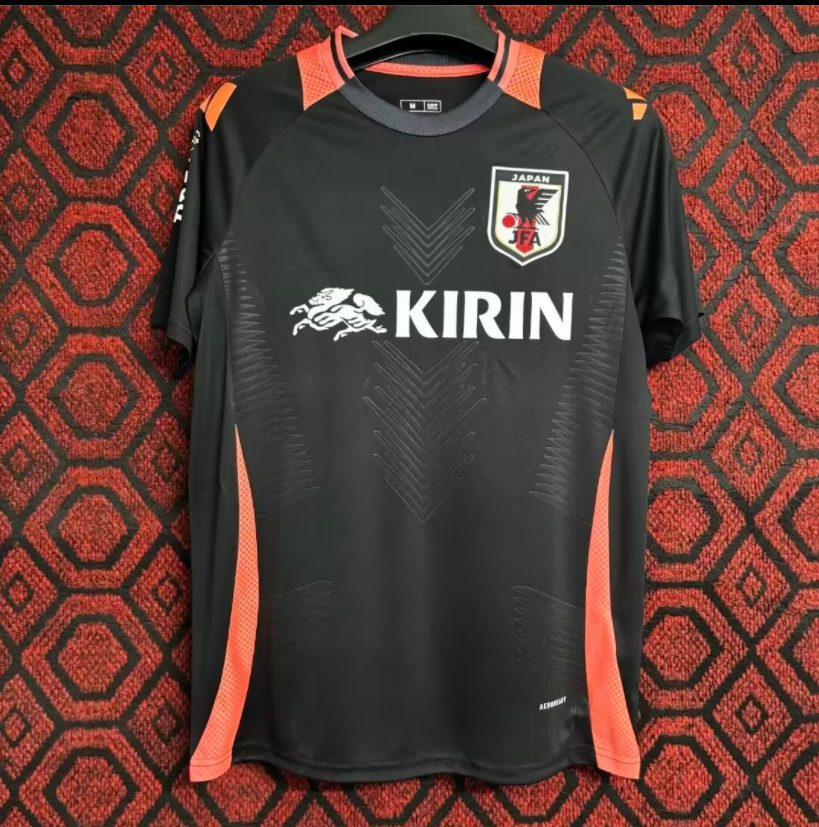 24-25 Japan Black Training Shirts
