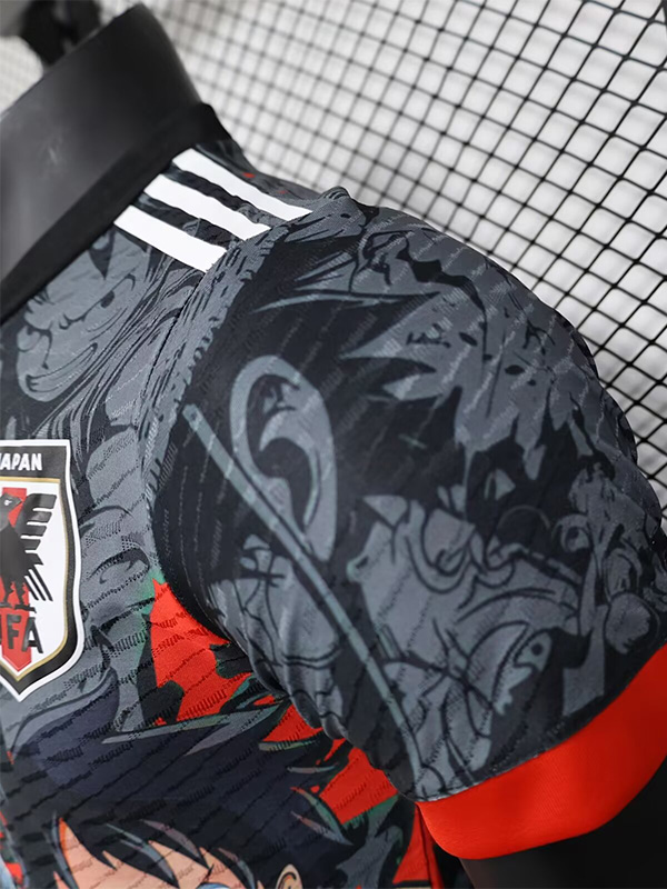 24-25 Japan Black Red Special Edition Player Version Soccer Jersey *红袖边