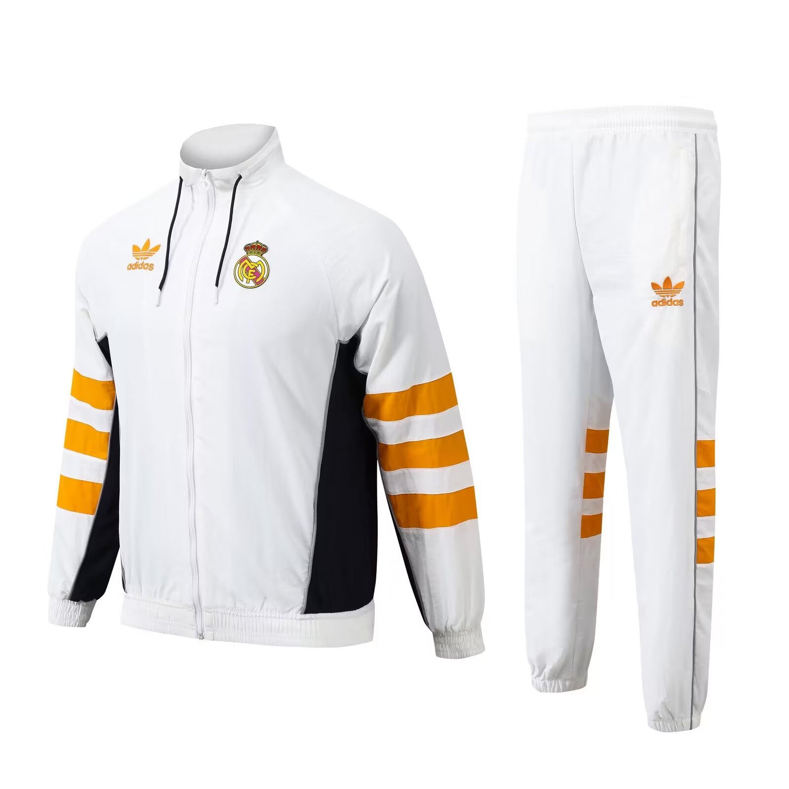 New retro rma white windbreaker suit