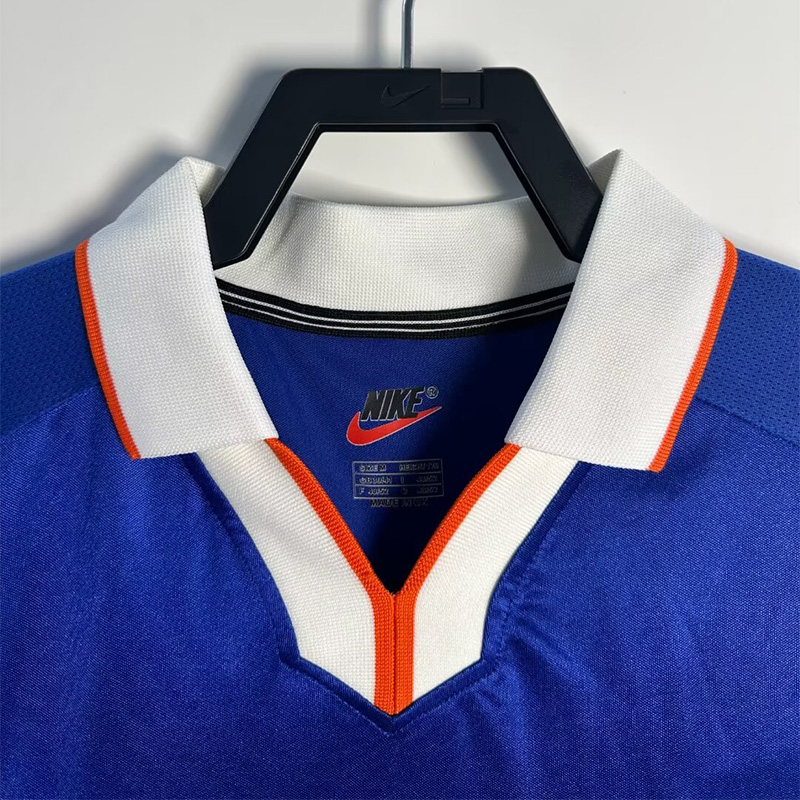 1998 Netherlands Away Retro Soccer Jersey