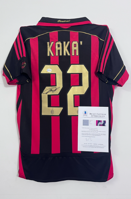 2006-2007 ACM Home Retro Soccer Jersey(亲笔签名 号码)