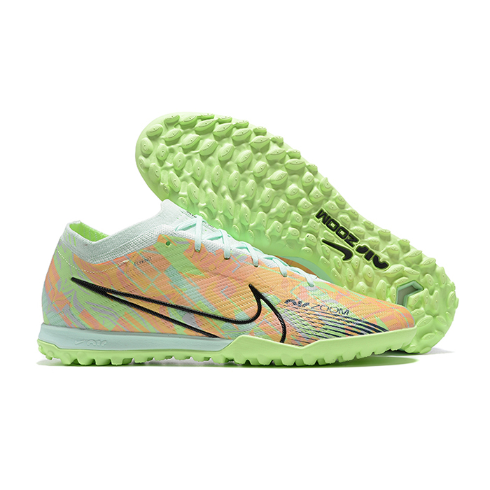 Air Zoom Mercurial Vapor XV Elite TF Soccer Shoes-Green/Yellow-8497557