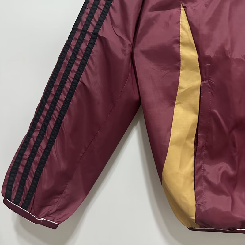 24-25 RMA Red & Khaki Double Sided Windbreaker (双面风衣)
