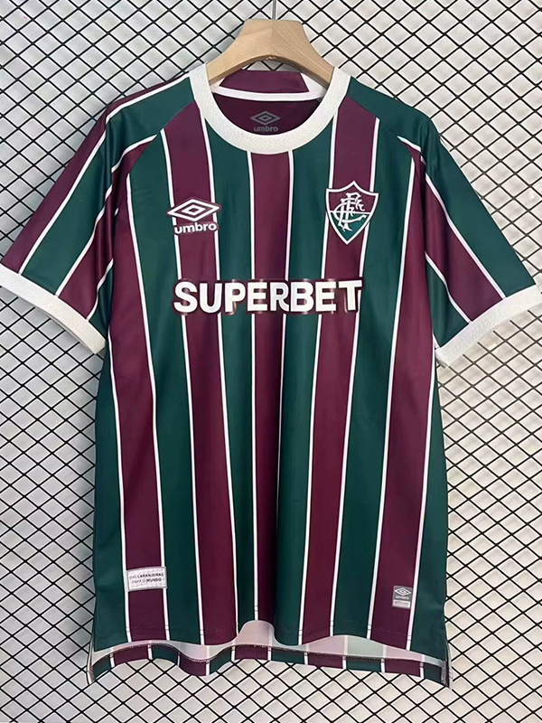 25-26 Fluminense Home Fans Soccer Jersey