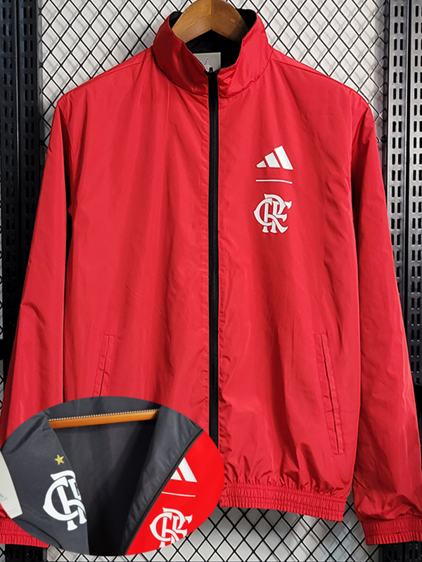 2023 Flamengo Red & Black Double Sided Windbrea...