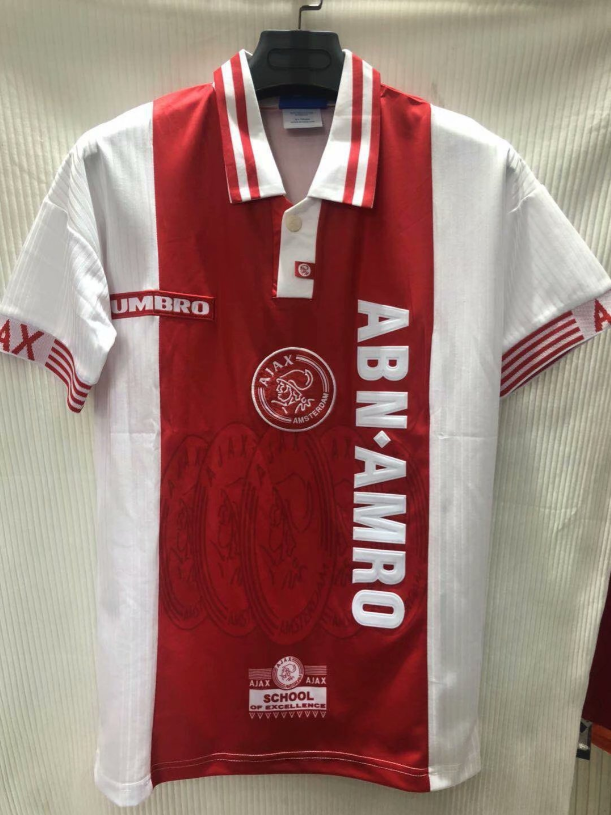 1997-1998 Ajax Home Retro Soccer Jersey