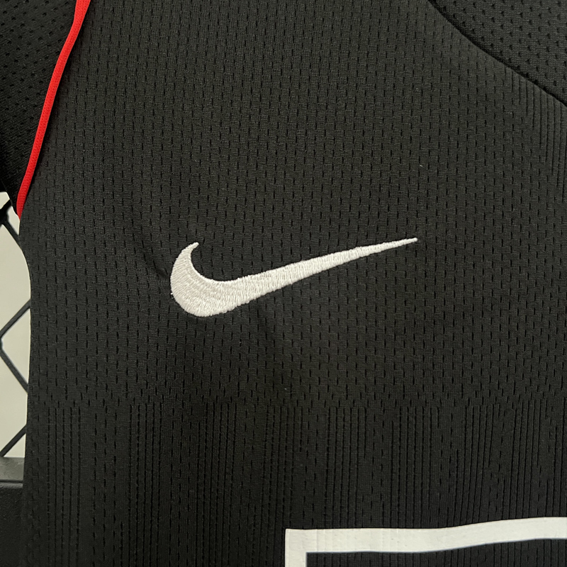 2007-2008 Man Utd Away Kids Retro Soccer Jersey