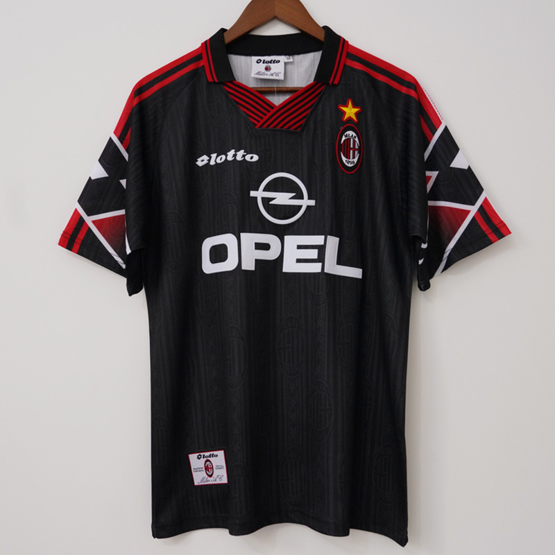 1997-1998 ACM Black Copa Edition Retro Soccer Jersey