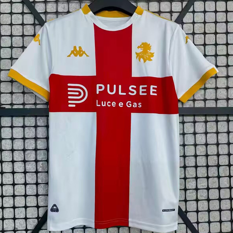 25-26 Genoa Away Fans Soccer Jersey