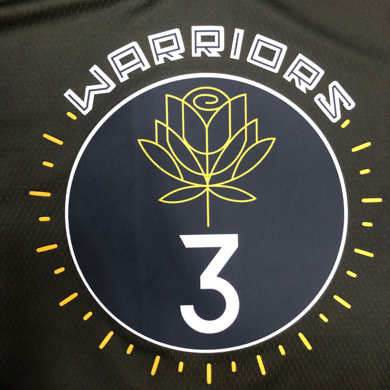 22-23 WARRIORS POOLE #3 Black City Edition Top ...