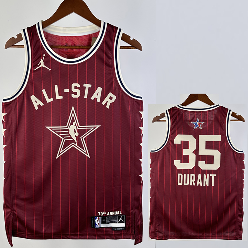 23-24 ALL-STAR DURANT #35 Red Top Quality Hot P...