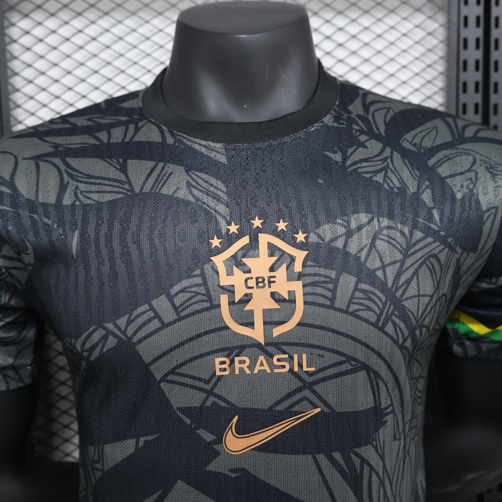 24-25 Brazil Black Special Edition Player Version Soccer Jersey