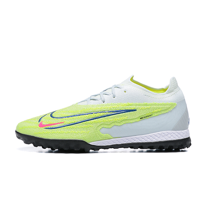 Phantom GX Elite TF High Soccer Shoes-Green/Gray-4841696