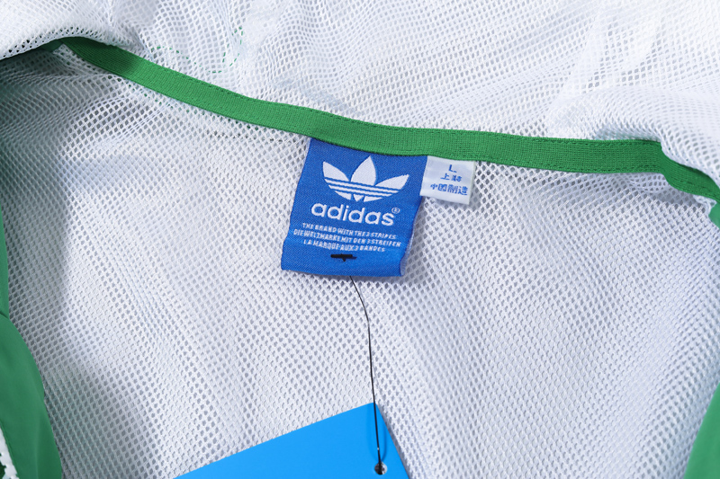 24-25 Mexico White-Green Windbreaker