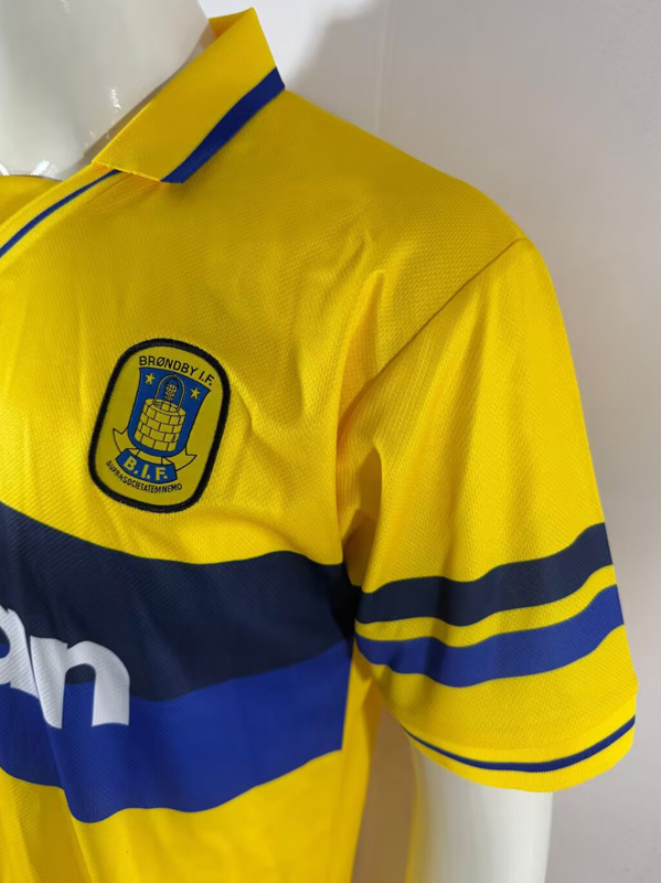 1999-2000 Brondby Home Retro Soccer Jersey