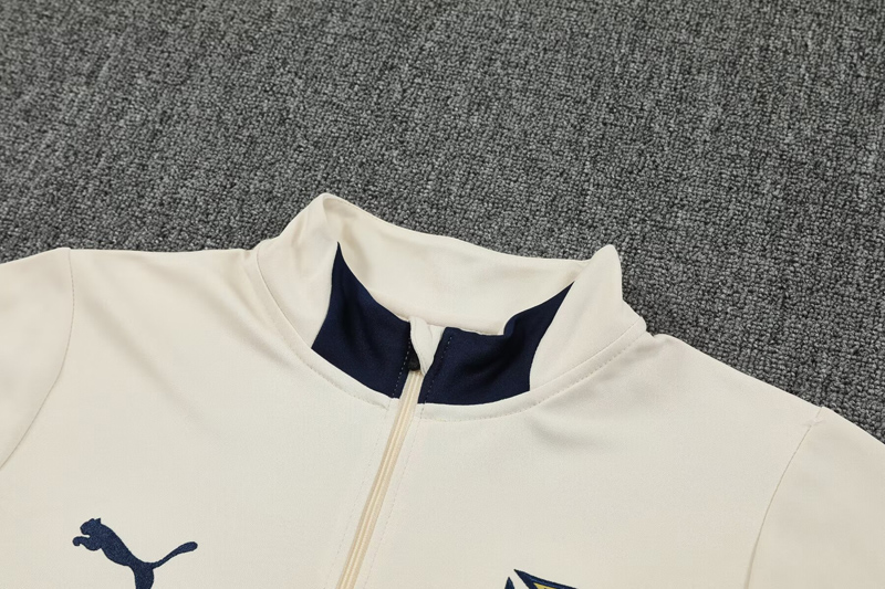 25-26 Portugal Light yellow Half Pull Tracksuit (半拉链)