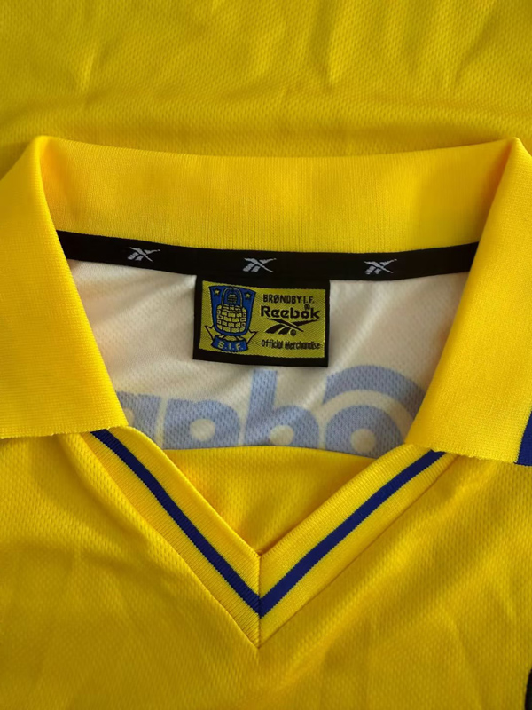 1999-2000 Brondby Home Retro Soccer Jersey