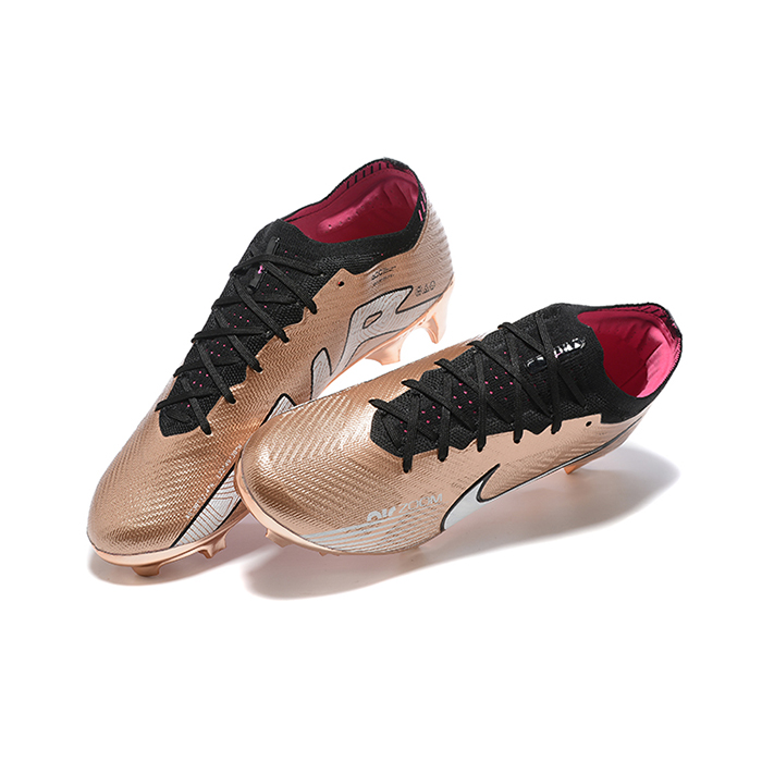 Air Zoom Mercurial Vapor XV Elite FG Soccer Shoes-Rose Gold/Black-4662435