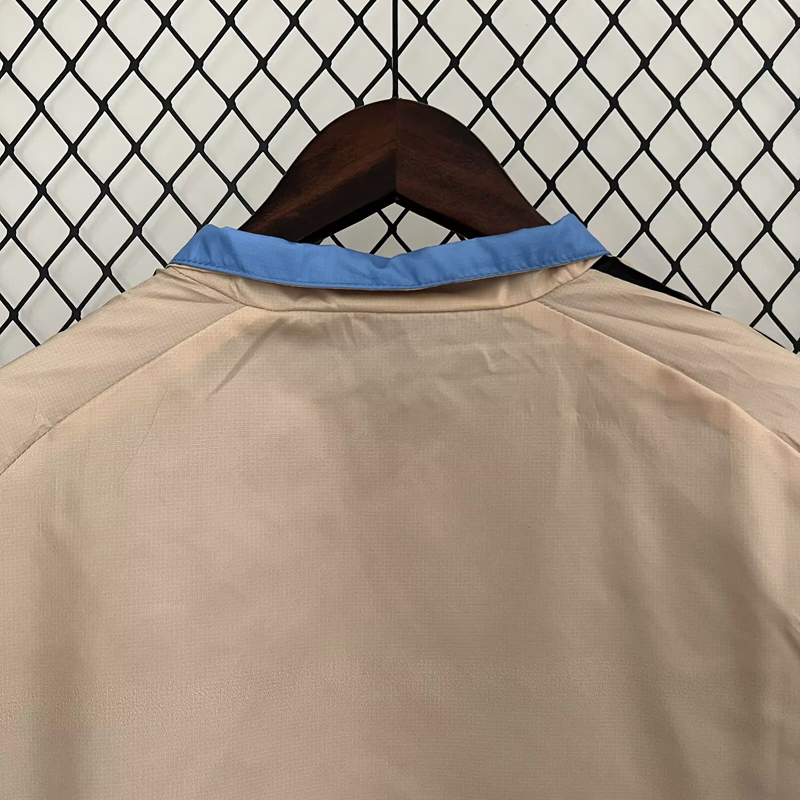 24-25 Man Utd Blue & khaki Double Sided Windbreaker (双面风衣)