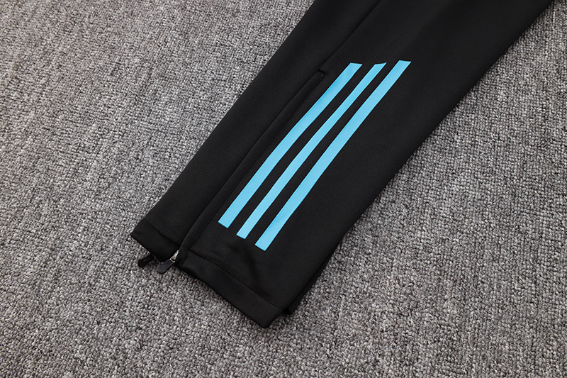 24-25 Argentina Black Jacket Tracksuit (蓝领)