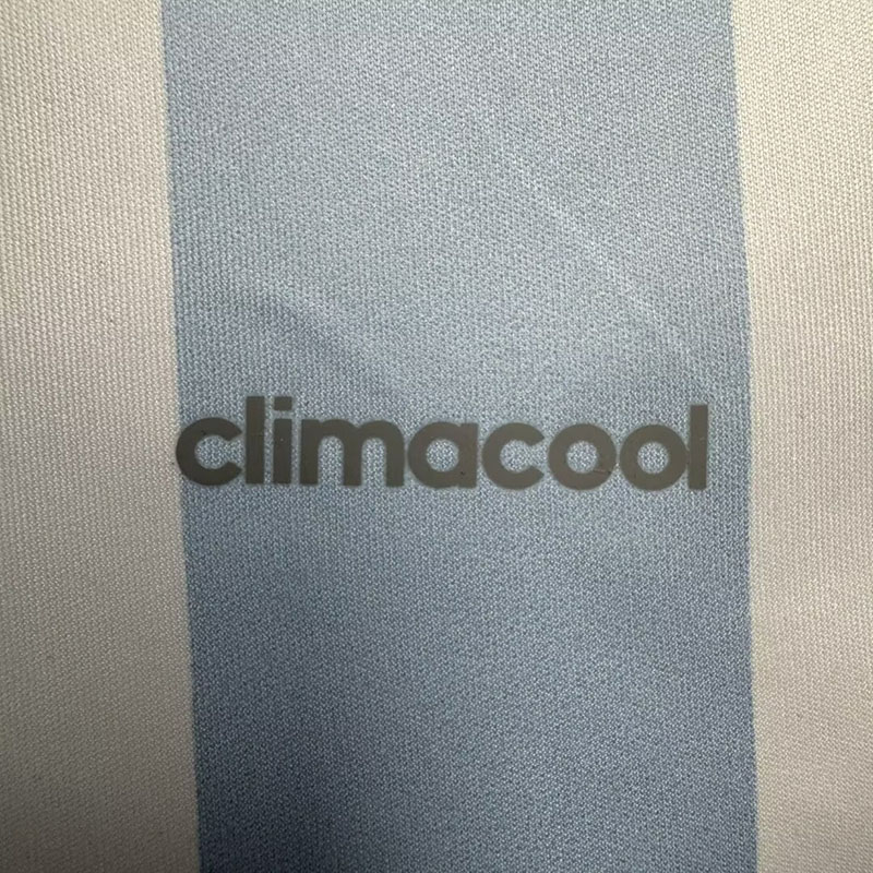 2014 Argentina Home Retro Soccer Jersey