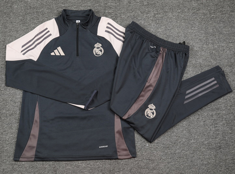 24-25 RMA Dark gray Kids Half Pull Tracksuit (童装)(半拉链)