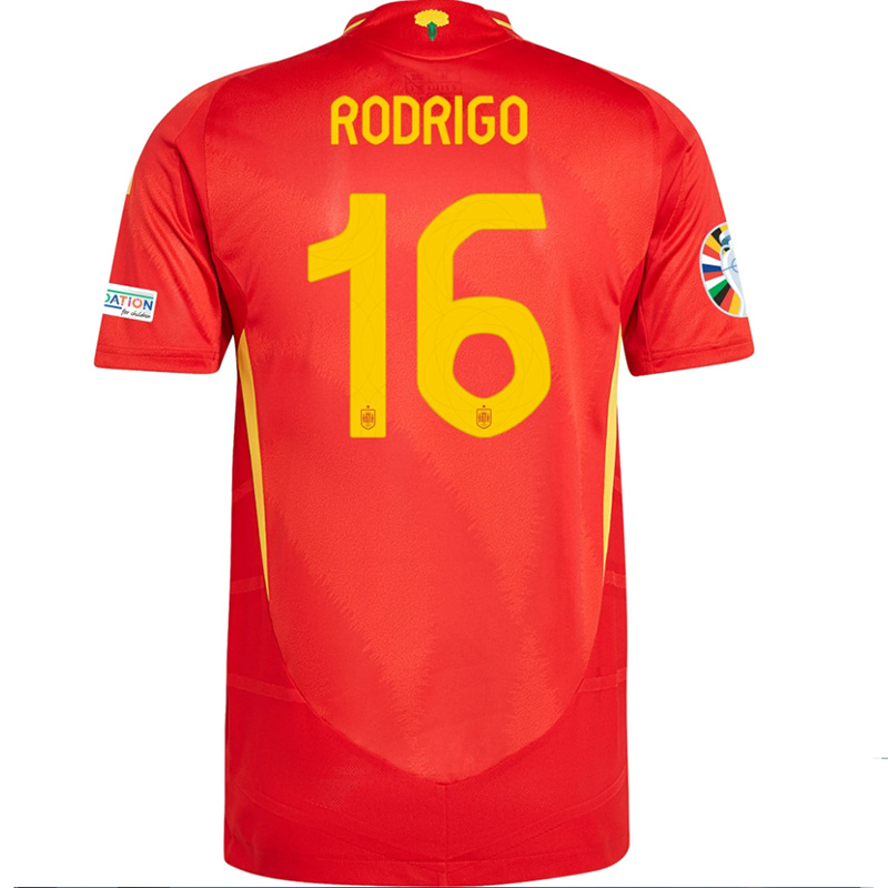 24-25 Spain Home Player Version Soccer Jersey
