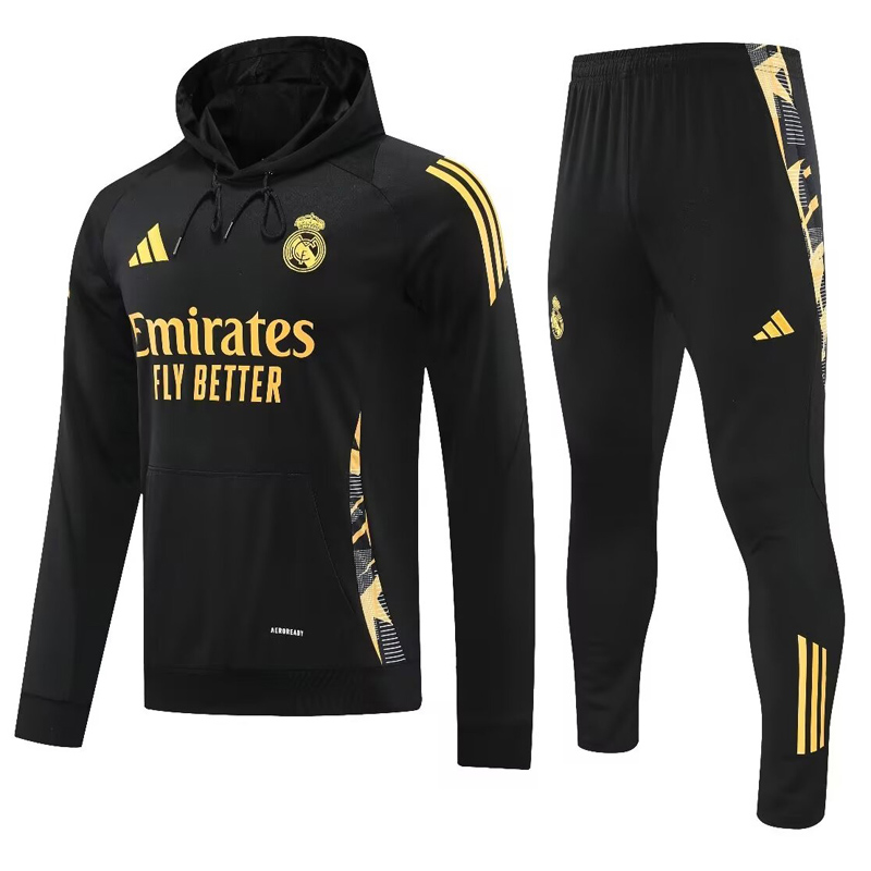 24-25 RMA Black Hoodie Jacket Tracksuit